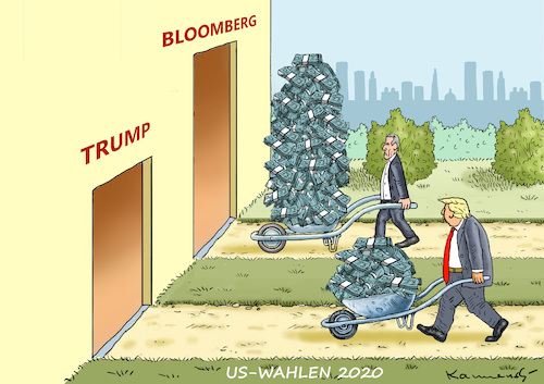 Cartoon: US-WAHLEN 2020 (medium) by marian kamensky tagged selenskyj,ukraine,rüstungsgeld,trump,wahllampfhilfe,bloomberg,joe,biden,selenskyj,ukraine,rüstungsgeld,trump,wahllampfhilfe,bloomberg,joe,biden