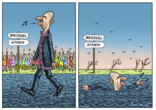 VAROUFAKIS IN BRÜSSEL VAROUFAKIS IN BRÜSSEL