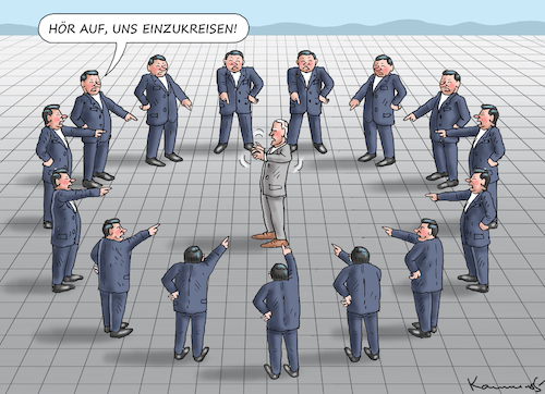 Cartoon: VOLKSKONGRESS IN CHINA (medium) by marian kamensky tagged volkskongress,in,china,volkskongress,in,china