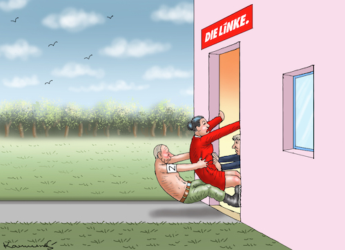 Cartoon: WAGENKNECHT (medium) by marian kamensky tagged schwarzer,wagenknecht,putin,ukraine,schwarzer,wagenknecht,putin,ukraine