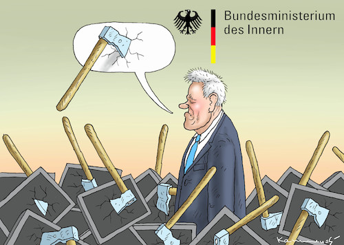 Cartoon: WARUM SEEHOFER SCHWEIGT (medium) by marian kamensky tagged merkel,seehofer,unionskrise,csu,cdu,flüchtlinge,gauland,merz,afd,spahn,akk,immunität,björn,höcke,hackerangriff,merkel,seehofer,unionskrise,csu,cdu,flüchtlinge,gauland,merz,afd,spahn,akk,immunität,björn,höcke,hackerangriff