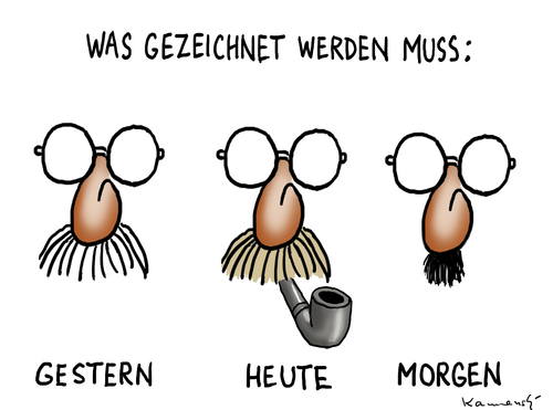 Was gezeichnet werden muss Was gezeichnet werden muss