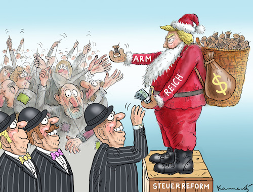 Cartoon: WEIHNACHTEN MIT TRUMP (medium) by marian kamensky tagged obama,trump,präsidentenwahlen,usa,baba,vanga,republikaner,inauguration,demokraten,us,steuer,reform,weihnachten,wikileaks,faschismus,obama,trump,präsidentenwahlen,usa,baba,vanga,republikaner,inauguration,demokraten,us,steuer,reform,weihnachten,wikileaks,faschismus