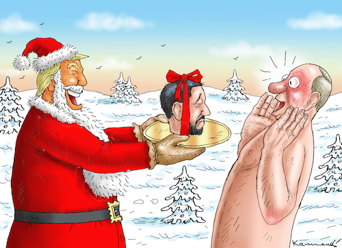 WEIHNACHTSGESCHENK FÜR PUTIN