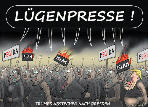 Cartoon: WENN TRUMP GERMANY BESUCHT (medium) by marian kamensky tagged obama,trump,präsidentenwahlen,usa,baba,vanga,republikaner,inauguration,demokraten,wikileaks,faschismus,obama,trump,präsidentenwahlen,usa,baba,vanga,republikaner,inauguration,demokraten,wikileaks,faschismus