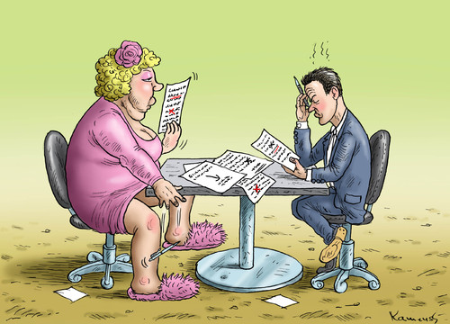 Cartoon: Wetten Dass Erfindungspause (medium) by marian kamensky tagged marzan,cindy,zdf,lenz,markus,dass,wetten,wetten,dass,markus,lenz,zdf,cindy,marzan