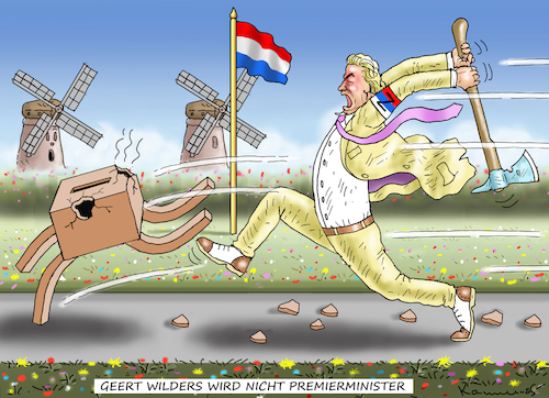 WILDERS KEIN PREMIERMINISTER WILDERS KEIN PREMIERMINISTER