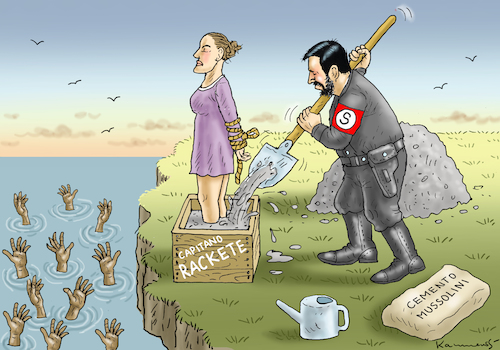WÜTENDER DUCE SALVINI WÜTENDER DUCE SALVINI