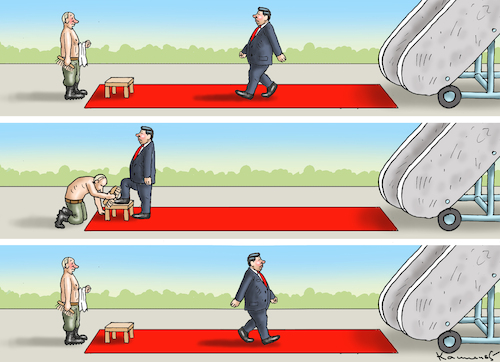 Cartoon: X BESUCHT Z (medium) by marian kamensky tagged xi,jinping,putin,staatsbesuch,moskau,xi,jinping,putin,staatsbesuch,moskau