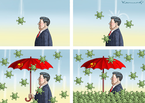 XI JINPING CORONAL VERWIRRT XI JINPING CORONAL VERWIRRT