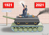 Cartoon: 100 JAHRE KOMMUNISTISCHE PARTEI (small) by marian kamensky tagged bidens,cia,und,xi,jinping,corona,wuhan