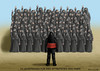 Cartoon: 72 JUNGFRAUEN (small) by marian kamensky tagged hollande,trifft,obama,terroranschlag,in,paris