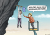 Cartoon: A big Deutschlandfreund Tsipras (small) by marian kamensky tagged alexis,tsipras,griechenlandwahlen