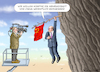 Cartoon: ABHÄNGEN MIT DEN CHINESEN (small) by marian kamensky tagged abhängen,mit,den,chinesen,scholz