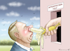 Cartoon: AFFENPOCKEN-TEST (small) by marian kamensky tagged affenpocken,test