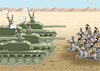 Cartoon: AFGHANISCHE ARMEE GEGEN TALIBAN (small) by marian kamensky tagged afghanische,armee,gegen,taliban