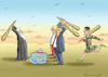 Cartoon: AKK WILL MITKLOPFEN (small) by marian kamensky tagged obama,trump,präsidentenwahlen,usa,baba,vanga,republikaner,inauguration,demokraten,kim,jong,un,wikileaks,faschismus,singarur,nato,summit,ruhani,iran,atomabkommen,pompeo,merkel,akk