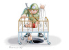 Cartoon: AL-SHIFA-KRANKENHAUS (small) by marian kamensky tagged al,shifa,krankenhaus