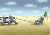 Cartoon: ALGERIEN KRISE (small) by marian kamensky tagged algerien,islamismus,diktatur