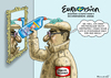 Cartoon: ALTER SCHWEDE XAVIER NAIDOO (small) by marian kamensky tagged alter,schwede,xavier,naidoo,esc,schweden