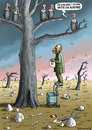 Cartoon: Alzheimervergesslichkeit (small) by marian kamensky tagged alzheimer,vergesslichkeit,krankheit,das,alter,senioren