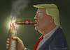 Cartoon: AMERIKANISCHE VERFASSUNG (small) by marian kamensky tagged selenskyj,ukraine,rüstungsgeld,trump,wahllampfhilfe,joe,biden,whistleblower,amtsenthebungsverfahren