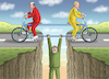 Cartoon: AMPELTRAMPELTUM (small) by marian kamensky tagged habecks,enegriesparmaßnahmen,hilfspaket,ampel,entlastung