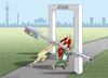 Cartoon: AMPELZUKUNFT 2024 (small) by marian kamensky tagged bundeshaushalt,2024,scholz,merz,ampel