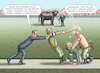 Cartoon: ANGSTOLAF (small) by marian kamensky tagged taurus,für,die,ukraine,zauderlehrling,olaf