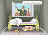 Cartoon: ANGSTPUTIN (small) by marian kamensky tagged putins,bescherung,ukraine,provokation,swift,nato,osterweiterung