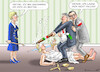 Cartoon: ARME USCHI (small) by marian kamensky tagged putins,bescherung,ukraine,provokation,swift,orban,nato,osterweiterung