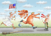 Cartoon: ASYL (small) by marian kamensky tagged born,stormy,daniels,trump,putin,betrug