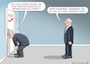 Cartoon: AUGE BEHANDLUNGSBEDÜRFTIG (small) by marian kamensky tagged merkel,seehofer,unionskrise,csu,cdu,verfassungsschutz,afd,flüchtlinge