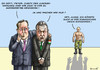 Cartoon: Aussenseiter in der EU (small) by marian kamensky tagged eu,wahlen,rechtsparteien,marie,le,pen,strache,jean,claude,junckergeerd,cameron,orban,wilder