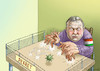 Cartoon: AUTOKRAT ORBAN (small) by marian kamensky tagged coronavirus,epidemie,gesundheit,panik,stillegung,trump,pandemie