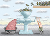 Cartoon: BACHMUT (small) by marian kamensky tagged flucht,aus,cherson,putin,energieterror,weihnachtsgenozid,in,der,ukraine,bachmut,abrams,leopard