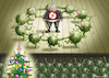 Cartoon: BAD BOY CHRISTMAS (small) by marian kamensky tagged curevac,testzentren,corona,impfung,pandemie,booster,omikron,impfpflicht