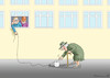 Cartoon: BAD BOYS (small) by marian kamensky tagged coronavirus,epidemie,gesundheit,panik,stillegung,trump,pandemie