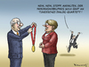 Cartoon: BEINAH NOBELPREIS (small) by marian kamensky tagged friedennobelpreis,2015,merkel,tunesisches,dialog,quartett