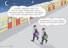 Cartoon: BERLIN VERBANNT SCHWARZFAHRER (small) by marian kamensky tagged delta,abmachung,spahn,lockdown,kinder,schulen,fussbal,em,johnson