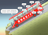 Cartoon: BESORGTER BORIS (small) by marian kamensky tagged in,england,alle,coronaregeln,beendet,boris,johnson,brexit,lieferengpässe