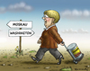 Cartoon: BEWAFFNETE MERKEL (small) by marian kamensky tagged vitali,klitsccko,ukraine,janukowitsch,demokratie,gewalt,bürgerkrieg,timoschenko,helmut,schmidt,putinversteher,flugzeugunglück,flugzeugabschuss,donezk