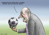 Cartoon: BLATTERS RÜCKTRITT (small) by marian kamensky tagged fbi,und,blatter,fifa,fussbal,korruption,rücktritt