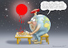 Cartoon: BLUTMOND (small) by marian kamensky tagged söder,puscht,gegen,seehofer,csu,bayern,vogelschiss,gauland,kreuze,fliessendes,wasser,auf,dem,mars,blutmond,mondfinsternis