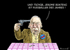 Cartoon: Boateng und Gauland (small) by marian kamensky tagged jerome,boateng,gauland,afd,fussballer,des,jahres