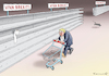 Cartoon: BORIS BEIM EINKAUFSBUMMEL (small) by marian kamensky tagged brexit,theresa,may,england,eu,schottland,weicher,wahlen,boris,johnson,nigel,farage,ostern,seidenstrasse,xi,jinping,referendum,trump,monsanto,bayer,glyphosat,strafzölle,corbyn