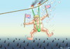 Cartoon: BORIS BORAT JOHNSON (small) by marian kamensky tagged brexit,theresa,may,england,eu,schottland,weicher,wahlen,boris,johnson,nigel,farage,ostern,seidenstrasse,xi,jinping,referendum,trump,monsanto,bayer,glyphosa,strafzölle