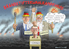 Cartoon: BRANDSTIFTERWAHLKAMPFHILFE (small) by marian kamensky tagged merkel,seehofer,unionskrise,csu,cdu,flüchtlinge,gauland,merz,afd,akk,spahn,pegida,hutbürger,höcke,führer,wahlen,thüringen