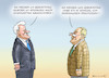 Cartoon: BRAUNES WETTEIFERN (small) by marian kamensky tagged merkel,seehofer,unionskrise,csu,cdu,flüchtlinge,kontrollzentren,für,salvini