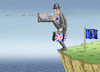 Cartoon: BREXIT SHUTDOWN (small) by marian kamensky tagged brexit,theresa,may,england,eu,schottland,weicher,wahlen,boris,johnson,nigel,farage,ostern,seidenstrasse,xi,jinping,referendum,trump,monsanto,bayer,glyphosa,strafzölle